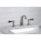 Kingston Brass KB986AKLPN Duchess Widespread Bathroom Faucet W/ Plastic Pop-Up, Nickel KB986AKLPN - alternate 6